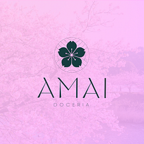 Amai Doceria. Br, ing, Identit, Graphic Design, Logo Design, and Digital Design project by Caroline Periard Perrot - 05.16.2024