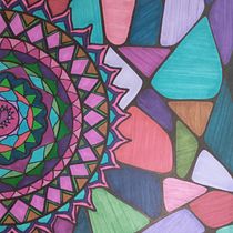 Mi proyecto del curso: Zentangle y mandalas: FLUIR. Un projet de Peinture, Dessin, Peinture acr, lique , et Créativité avec les enfants de fabiola milagros ilizarbe solis - 17.05.2024