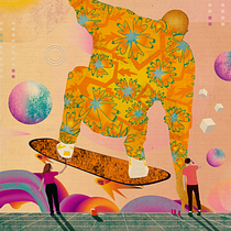 My project for course: Dynamic Vector Illustration: Keys to Color and Composition. Un proyecto de Ilustración tradicional, Ilustración vectorial, Ilustración digital e Ilustración editorial de Håkan Årblom - 17.05.2024