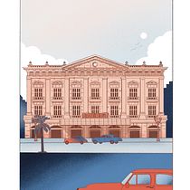 My project for course: Urban Illustration with Procreate Ein Projekt aus dem Bereich Traditionelle Illustration, Skizzenentwurf, Digitale Illustration, Digitale Malerei und Sketchbook von ghitagovinda - 17.05.2024