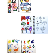 Mi proyecto del curso: Técnicas de ilustración para desbloquear tu creatividad. Projekt z dziedziny Sketchbook, Kreat, wność, Design, Trad, c, jna ilustracja,  Sztuki piękne,  Malarstwo, Kreat, wne zabaw i z dziećmi użytkownika Anabell Prescott - 16.05.2024