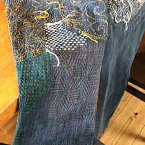 Introduction to Japanese Sashiko Stitching. Un projet de Broderie, Art textile, DIY, Upc, cling , et Design textile de Christie Yamada - 18.05.2024