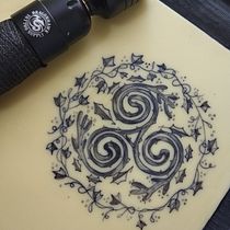 Mi proyecto del curso: Tatuaje para principiantes. Tattoo Design project by Raven - 04.10.2024