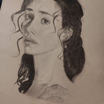 Mi proyecto del curso: Retrato realista con lápiz de grafito. Un progetto di Illustrazione tradizionale, Belle arti, Bozzetti, Disegno a matita, Disegno, Disegno di ritratti, Disegno realistico, Disegno artistico e Disegno anatomico di Luis Cruz - 18.05.2024