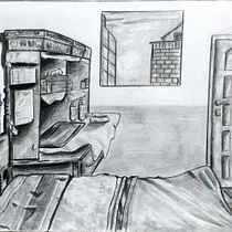 Mi proyecto del curso: Perspectiva artística: espacios desde tu punto de vista Ein Projekt aus dem Bereich Traditionelle Illustration, Architektur, Zeichnung und Architektonische Illustration von dalt - 18.05.2024