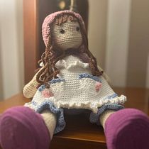 Mi proyecto del curso: Elaboración de muñecas amigurumi románticas. Arts, Crafts, To, Design, Fiber Arts, Crochet, Amigurumi, and Textile Design project by Rosa Fernandez Diaz - 05.18.2024