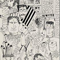My working thoughts Ein Projekt aus dem Bereich Traditionelle Illustration, Schrift, Comic, Stor, board, Illustration mit Tinte, Erzählung, Sachtexte und Zeichnung von MASSIMO PADULA - 19.05.2024