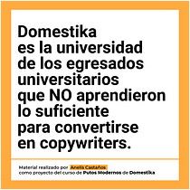 Mi proyecto del curso: Copywriting para copywriters . Un progetto di Pubblicità, Cop, writing, Stor, telling e Comunicazione di Anelís Castaños - 18.05.2024