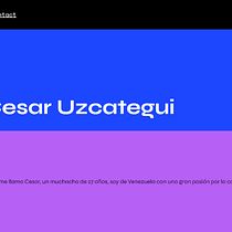 Mi proyecto del curso: HTML, CSS y JavaScript para principiantes. Un proyecto de Programación, Diseño Web, Desarrollo Web, CSS, HTML y JavaScript de César Uzcátegui - 19.05.2024