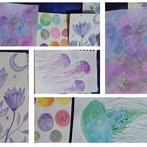 Mi proyecto del curso: Técnicas modernas de acuarela. Un progetto di Illustrazione tradizionale, Belle arti, Pittura e Pittura ad acquerello di Alma Tapia - 16.05.2024