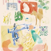 My project for course: Visual Language with Analogue & Digital Illustration Techniques. Painting, Collage, Sketching, Drawing, and Digital Illustration project by Cami Cai - 05.19.2024
