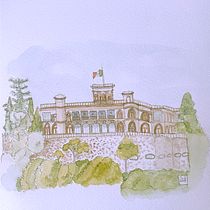 My project for course: Watercolor Painting: Color Lively Scenery and Environments. Fine Arts, Painting, Drawing, and Watercolor Painting project by Steph W - 05.16.2024