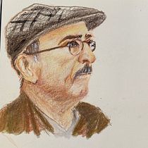 My project for course: Vibrant Portrait Drawing with Colored Pencils. Drawing, Portrait Drawing, Sketchbook, and Colored Pencil Drawing project by littbird17 - 05.20.2024