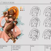 Mi proyecto del curso: Metodología y conceptualización para el diseño de personajes. Un projet de Conception de personnages, Illustration numérique , et Art conceptuel de Peps Virgo - 20.05.2024