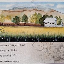 Mi proyecto del curso: Cuaderno de viaje en acuarela. Traditional illustration, Watercolor Painting, Architectural Illustration, and Sketchbook project by carolinalorenzati_1 - 05.18.2024
