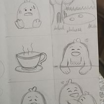 Mi proyecto del curso: Dibujo para principiantes nivel -1. Un proyecto de Dibujo a lápiz, Dibujo, Creatividad con niños y Sketchbook de Ada Sánchez - 20.05.2024