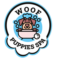 Woof  Puppies Spa. Un projet de Illustration traditionnelle, Direction artistique, Br, ing et identité , et Design graphique de juandavidq - 25.01.2023