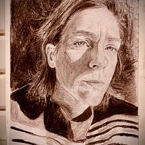 My project for course: Realistic Portraits Using Charcoal Ein Projekt aus dem Bereich Traditionelle Illustration, Bildende Künste, Zeichnung, Porträtzeichnung und Realistische Zeichnung von Eszter Grósz - 21.05.2024