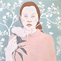 Mój projekt z kursu: Portrety malowane gwaszem z wzorami i teksturami. Un projet de Peinture, Illustration numérique, Dessin de portrait , et Peinture gouache de Agnieszka Górka - 17.05.2024