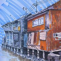 My project for course: Expressive Architectural Sketching with Colored Markers. Een project van  Schetsen,  Tekening,  Architecturale illustratie, Sketchbook y  Illustratie met inkt van gordon99 - 14.05.2024