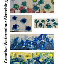 My project for course: Creative Watercolor Sketching for Beginners. Traditional illustration, Sketching, Creativit, Drawing, Watercolor Painting, and Sketchbook project by Timea Kristof - 05.14.2024