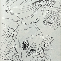 Mein Abschlussprojekt für den Kurs: Tägliches Sketching für kreative Inspiration. Traditional illustration, Sketching, Creativit, Drawing, and Sketchbook project by Almuth Jung - 05.22.2024