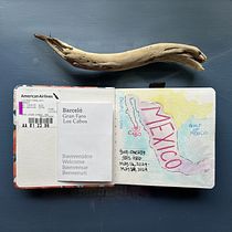 Mexico Travel Journal. Un proyecto de Ilustración tradicional, Pintura a la acuarela, Ilustración arquitectónica y Sketchbook de Kelley Luckett - 21.05.2024