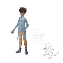 Meu projeto do curso: Desenho de personagens mangá do zero. Traditional illustration, Character Design, Comic, Pencil Drawing, Drawing, and Manga project by Tallys Kronos - 11.09.2023