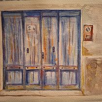 Il mio progetto del corso: Acquerello: masterclass sulle texture. Fine Arts, Painting, and Watercolor Painting project by augurimammagaia - 05.23.2024