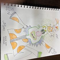 Danse avec l’escargot ( Baila con el caracol). Un projet de Illustration traditionnelle, Conception de personnages , et Dessin de aldalou - 24.05.2024