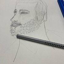 Mi proyecto del curso: Sketchbook de retrato: explora el rostro humano. Sketching, Drawing, Portrait Drawing, Artistic Drawing, and Sketchbook project by Ángela Martín Romero - 05.24.2024