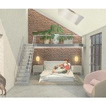 Mi proyecto del curso: Representación gráfica de proyectos arquitectónicos. Un projet de Architecture, Design graphique, Architecture d'intérieur, Design d'intérieur, Pa, sagisme, Collage, Architecture numérique et Illustration architecturale de Brianda Anaya Baruco - 08.03.2023