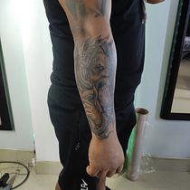 Mi proyecto del curso: Tatuaje fine line: la sutileza de la línea. Traditional illustration, Drawing, and Tattoo Design project by Gianpierre De la Cruz López - 05.25.2024