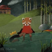 My project for course: Children’s Illustration with Procreate: Paint Magical Scenes. Digital Illustration, Children's Illustration, Digital Painting, and Picturebook project by tara_oh5 - 05.19.2024