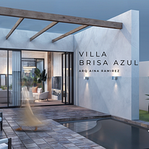 Mi proyecto del curso: Visualización arquitectónica Villa Brisa Azul Ein Projekt aus dem Bereich Architektur, Innenarchitektur, Digitale Architektur und ArchVIZ von Aina Ramirez - 23.05.2024