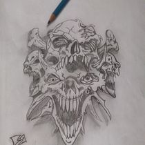 Mi proyecto del curso: Mi proyecto del curso. Tattoo Design, Design, and Traditional illustration project by stephenobando - 05.23.2024