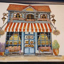 Mi proyecto del curso: Ilustración urbana en acuarela: retrata tu ciudad. Pintura, Desenho, Pintura em aquarela e Ilustração arquitetônica projeto de mor_grafica - 27.05.2024
