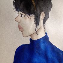 trabajo de mi proyecto de acuarela. Traditional illustration, Watercolor Painting, and Photograph project by isimapinodelaigue - 05.27.2024