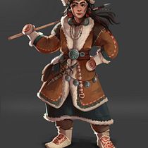 My project for course: Concept Art: Character Design & Worldbuilding Ein Projekt aus dem Bereich Traditionelle Illustration, Design von Figuren, Digitale Illustration, Concept Art, Digitale Zeichnung und Digitale Malerei von Alisa Nikishin - 27.05.2024