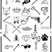 Mi proyecto del curso: Tatuaje para principiantes. Tattoo Design project by camilam_costantino - 05.26.2024