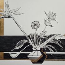 My project for course: Contemporary Botanical Illustration with Ink. Un projet de Illustration traditionnelle, Dessin artistique, Illustration botanique et Illustration à l'encre de Diana Poell - 28.05.2024