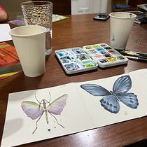 My project for course: Naturalist Journaling with Watercolor. Traditional illustration, Watercolor Painting, Botanical Illustration, Sketchbook, and Naturalistic Illustration project by ange_angeles - 05.25.2024