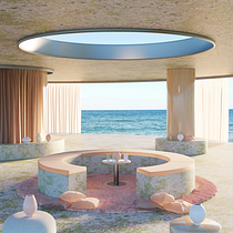 Mi proyecto del curso: ArchViz de interiores: crea diseños 3D surrealistas con Blender. Arquitetura, Arquitetura de interiores, Arquitetura digital, e Visualização arquitetônica projeto de Federico Restrepo - 28.05.2024