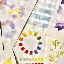 My project for course: Creative Watercolor Sketching for Beginners. Traditional illustration, Sketching, Creativit, Drawing, Watercolor Painting, and Sketchbook project by lenna_designs - 05.28.2024