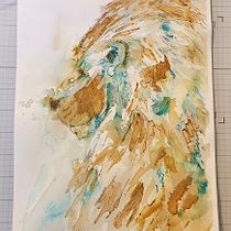 My project for course: Experimental Portraiture with Ink, Tea and Alcohol. Un projet de Beaux Arts, Peinture, Dessin et Illustration à l'encre de Sue McConnell Oskam - 30.05.2024