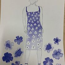 My project for course: Watercolor Fashion Illustration: Silhouette, Color and Flow. Een project van Traditionele illustratie, Aquarelschilderen y Mode-illustratie van cathyl - 28.05.2024