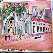 My project for course: Urban Sketching: Capture Your City in Motion Ein Projekt aus dem Bereich Traditionelle Illustration, Skizzenentwurf, Zeichnung, Aquarellmalerei, Architektonische Illustration und Sketchbook von Claudia Marie Chavez Estrada - 25.04.2024
