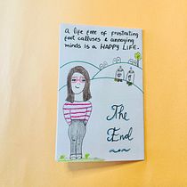 The Endless Lives of Frustrating Foot Calluses & Annoying Minds by Clarisse Estrella. Ilustração tradicional, Comic, Desenho, Design, Desenho com lápis de cor, Escrita criativa				, Literatura infantil, Escrita de ficção, Narrativa, Sketchbook, Criatividade para crianças, Ilustração infantil, Esboçado, Animação de personagens, e Design de personagens projeto de Clarisse S. - 30.05.2024