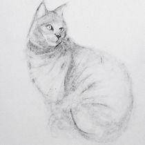 Mi proyecto del curso: Dibujo expresivo con carboncillo Ein Projekt aus dem Bereich Bildende Künste, Zeichnung, Porträtzeichnung und Naturalistische Illustration von yvette.ortutre - 27.05.2024