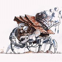 Mi proyecto del curso: Dibujo arquitectónico expresivo con marcadores de colores. Een project van  Schetsen,  Tekening,  Architecturale illustratie, Sketchbook y  Illustratie met inkt van sergiomerchang - 29.05.2024